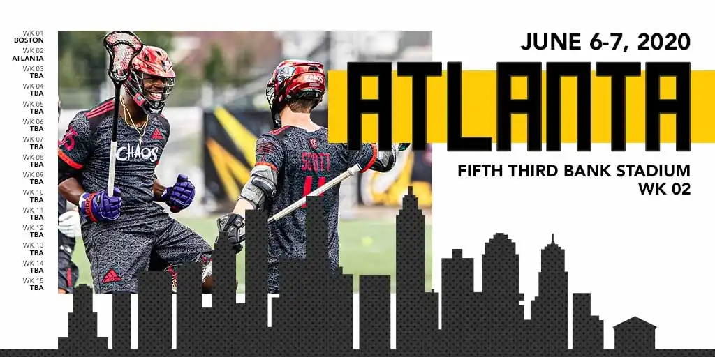 Premier Lacrosse League To Return To Atlanta For 2020 Season