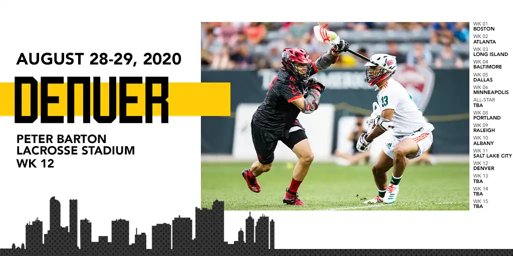 Premier Lacrosse League Returns to Denver for 2020 Season
