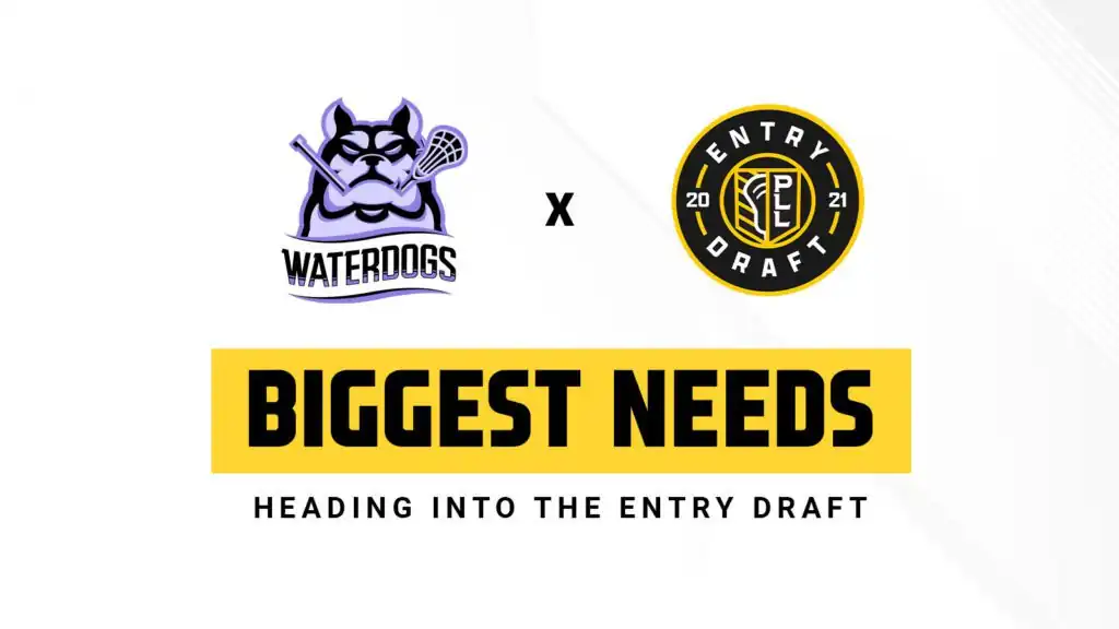 Waterdogs LC Entry Draft Needs