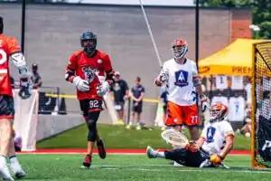 Dhane Smith made his presence known in his first game of the season (Photo courtesy of Kait Devir).