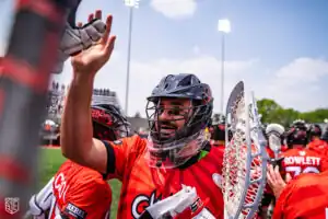 Blaze Riorden was a wall in net making 19 stops (Photo courtesy of Kait Devir).
