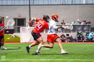 Rookie Will Bowen sticks with his man (Photo courtesy of Nick Ieradi).