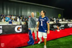 A family affair in a Cannons' victory (Photo courtesy of Nick Ieradi).
