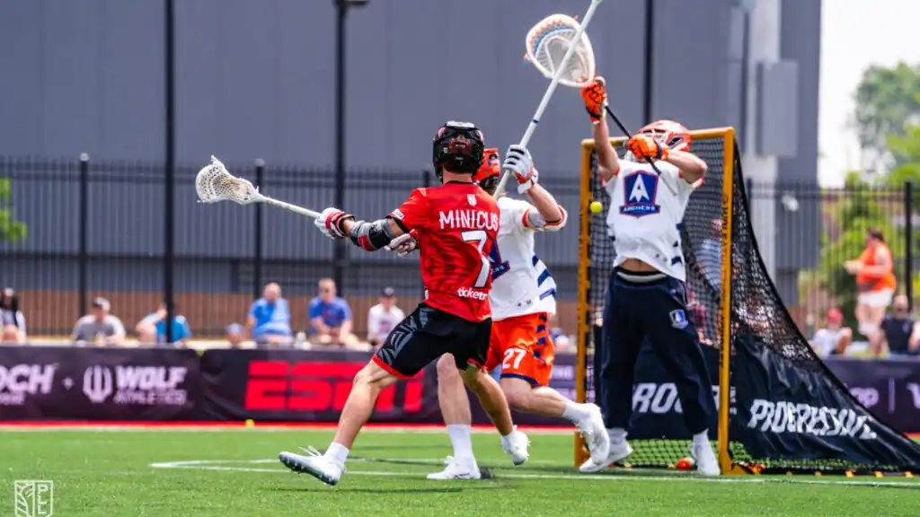 Rookie Brian Minicus joins in on the offensive fun (Photo courtesy of Zach Rilley).