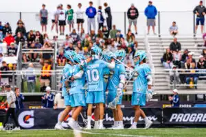 Atlas Lacrosse Club's Offense Celebrate
