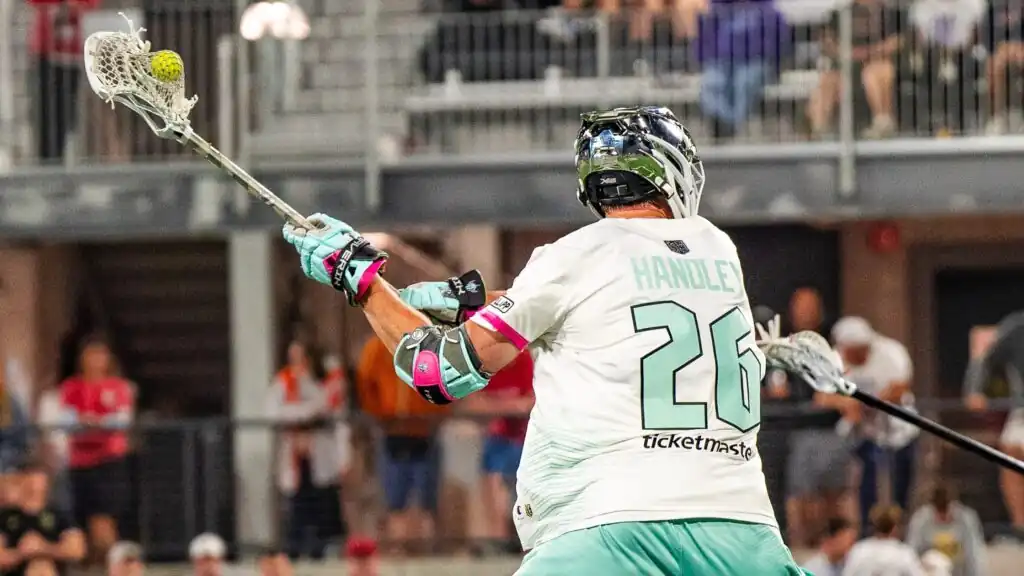 Sam Handley Chrome Lacrosse Club midfielder Sam Handley