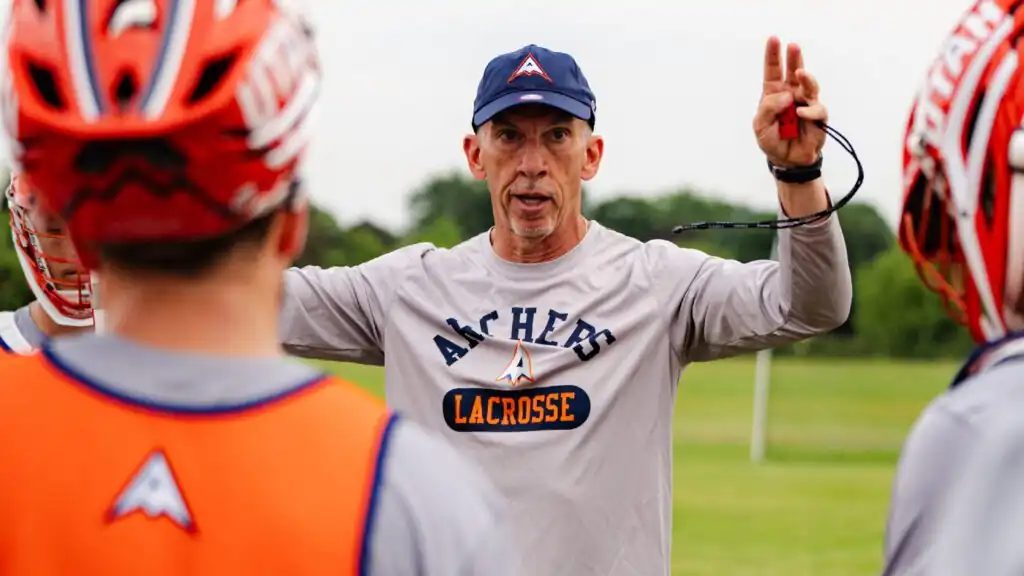 Utah Archers defensive coordinator Tony Resch