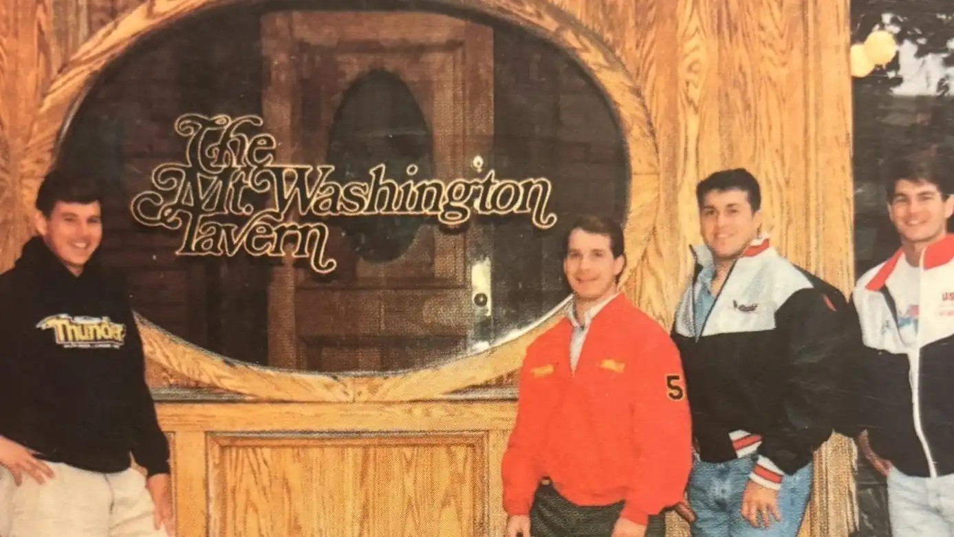 From left to right, Jim Huelskam, Jeff Jackson, Gary Gait and John Tucker.