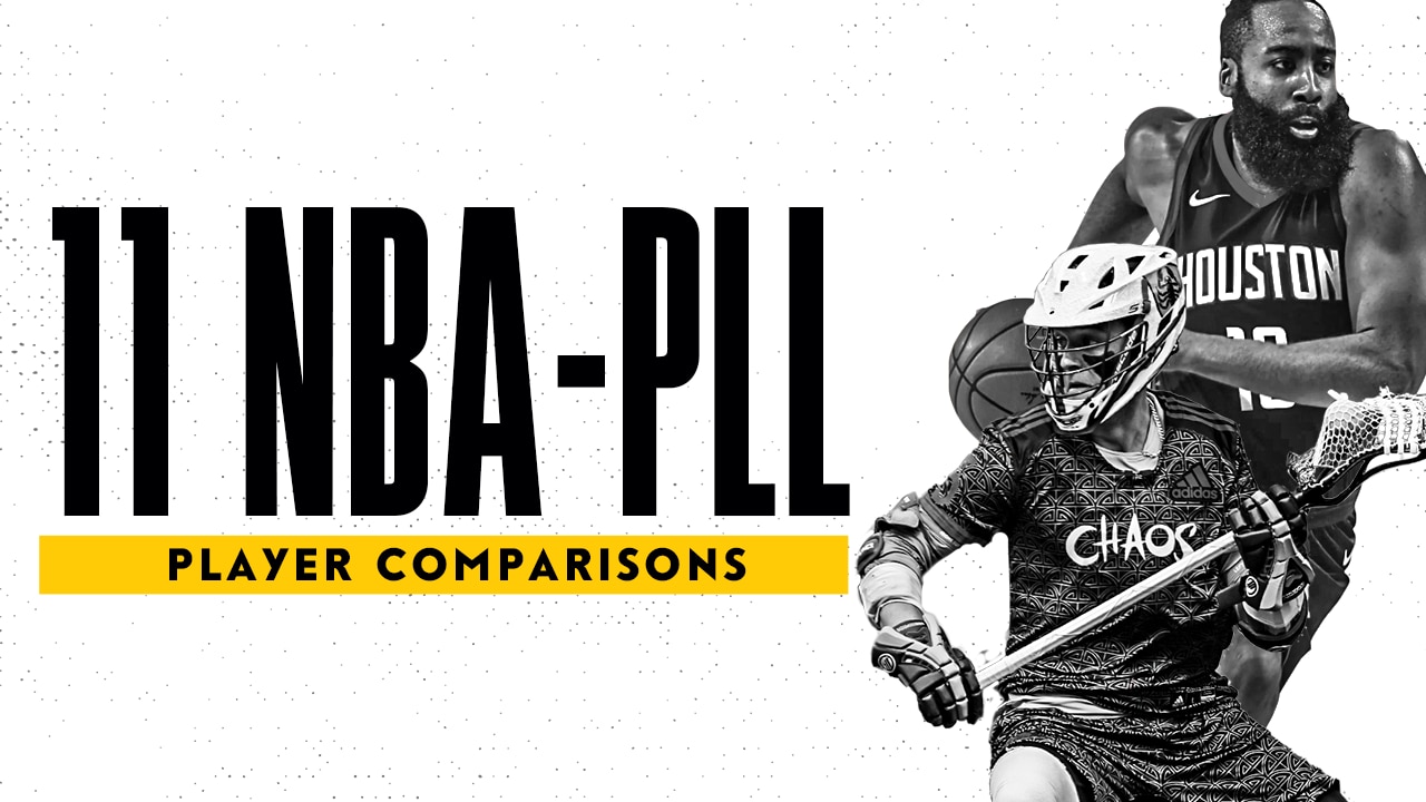 11 NBA x PLL Player Comparisons - Premier Lacrosse League