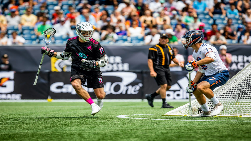 The Chrome LC takes on the Archers LC for the first ever Premier Lacrosse League game. The PLL hosted its inaugural weekend at Gillette Stadium in Foxboro, MA on June 1st and 2nd, 2019.