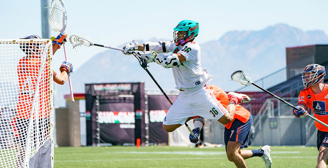 Men's Lacrosse Defense: Cross Check Hold Tips