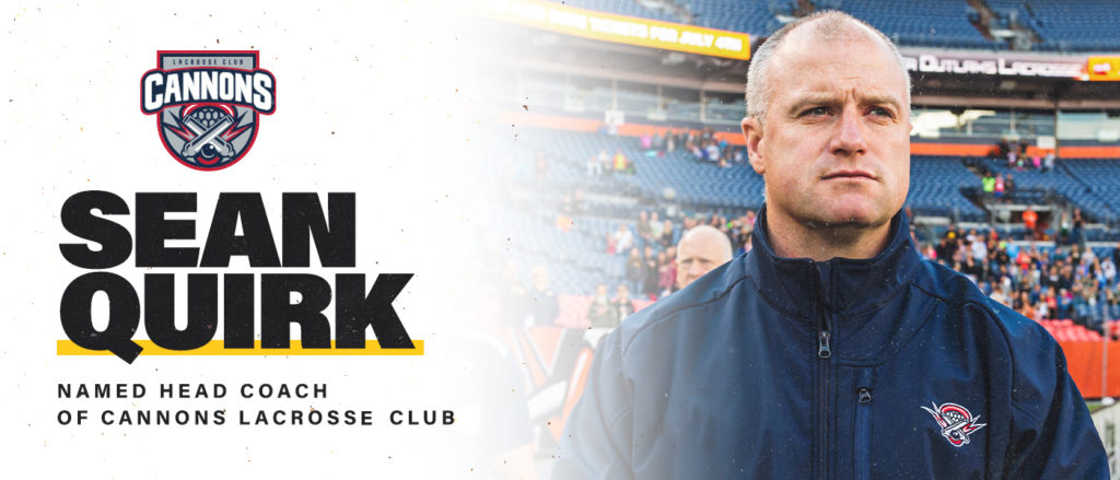 Sean Quirk Named 2021 Head Coach of Cannons LC