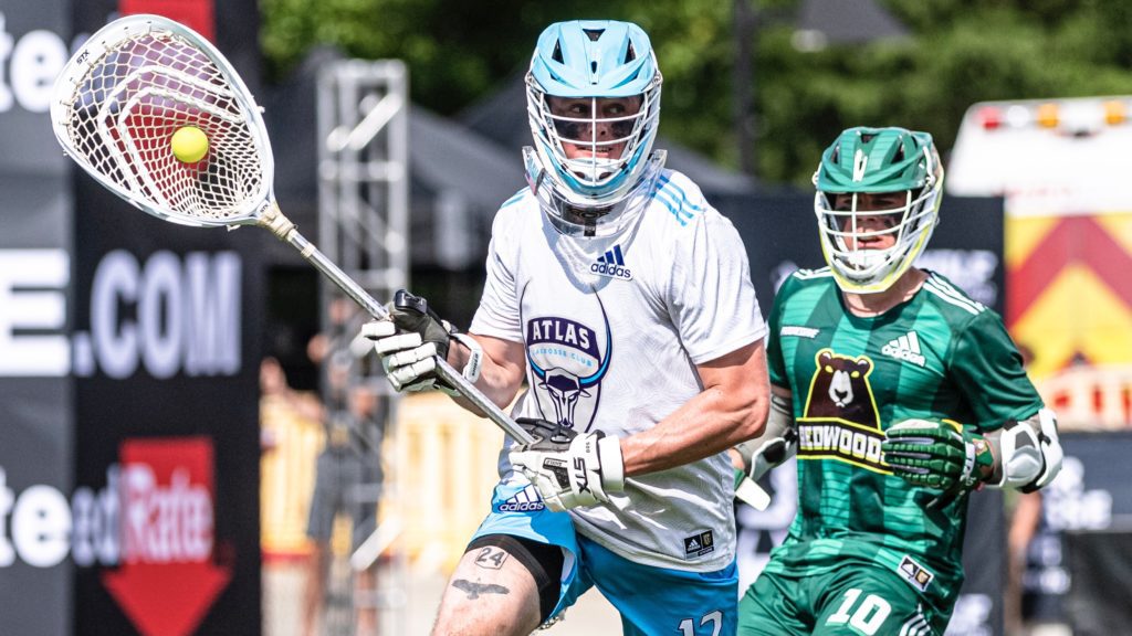 Premier Lacrosse League Redwoods takes on the Atlas at Fifth Third Bank Stadium at Kennesaw State University in Atlanta, Georgia on June 12, 2021.