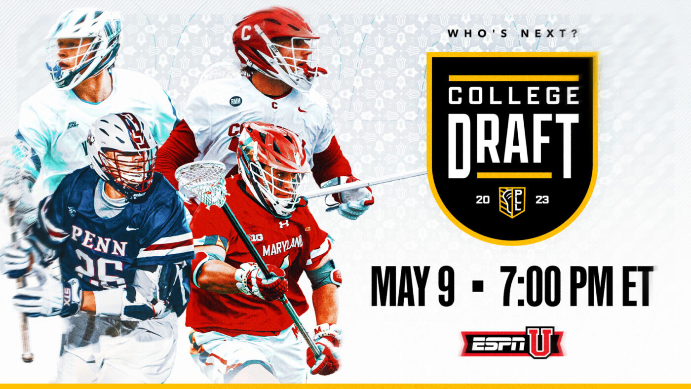 Premier Lacrosse League 2023 College Draft Scheduled for May 9 at 7 p.m