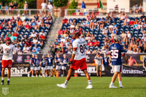 Jarrod Neumann Celebrates Two-Pointer