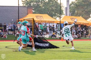 Defenders can't contain Ryder Garnsey (Photo courtesy of Kait Devir).