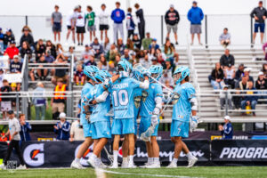 Atlas Lacrosse Club's Offense Celebrate