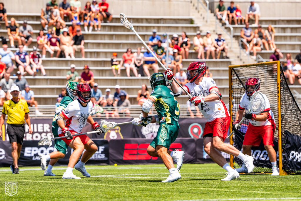 Rob Pannell Shoots Backhand