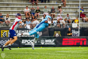 Trevor Baptiste Diving Shot