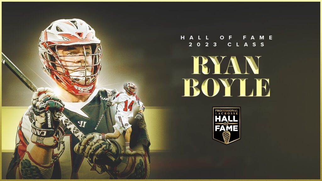 Ryan Boyle Pro Lacrosse Hall of Fame