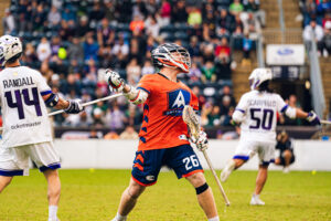 Who else but 2023 Jim Brown MVP Tom Schreiber to score the game-winner in the late fourth quarter (Photo courtesy of Liam Murphy).