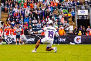 A two-point goal from Jake Carraway brought the Waterdogs within one heading into the final quarter (Photo courtesy of Nick Ieradi).
