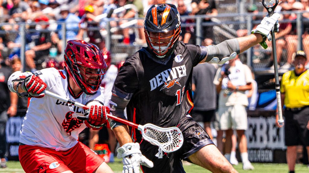 Denver Outlaws attackman Logan Wisnauskas