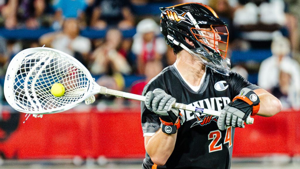 Denver Outlaws goalie Owen McElroy