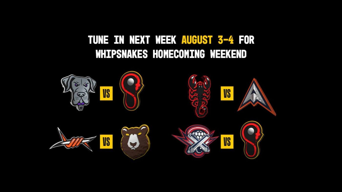 Where To Watch Maryland Whipsnakes Homecoming Weekend