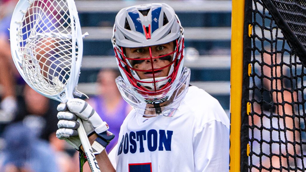 Boston Cannons goalie Colin Kirst