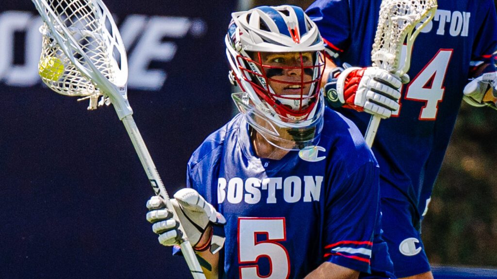 Boston Cannons goalie Colin Kirst