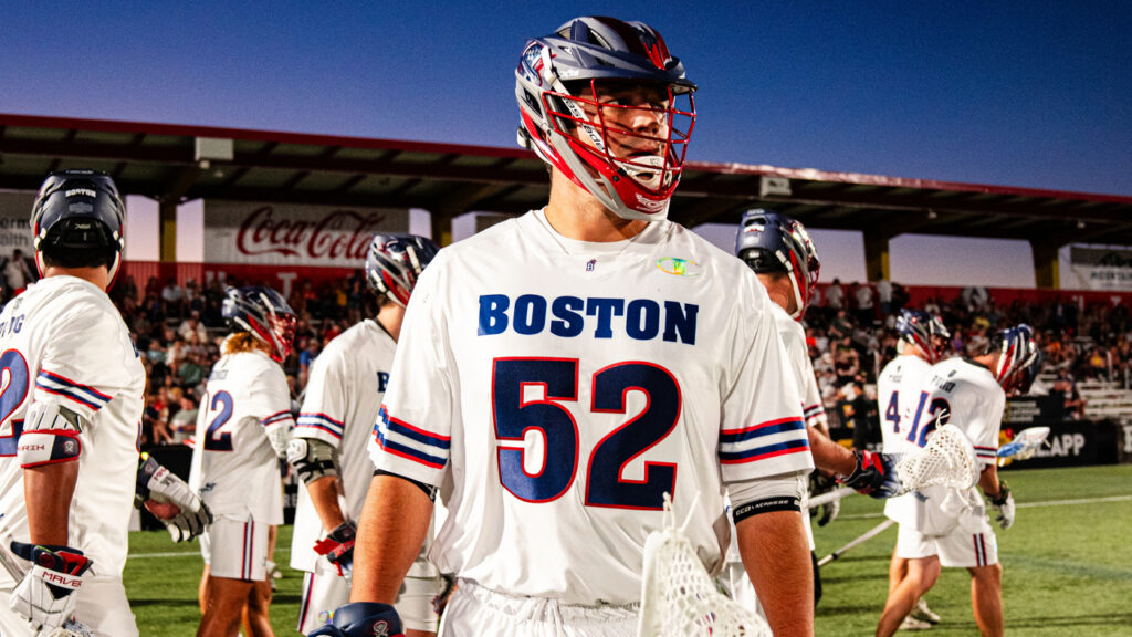 Boston Cannons defenseman Garrett Epple