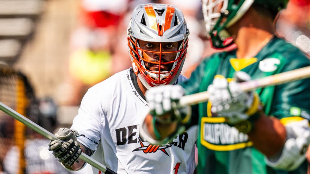 Denver Outlaws defenseman JT Giles-Harris