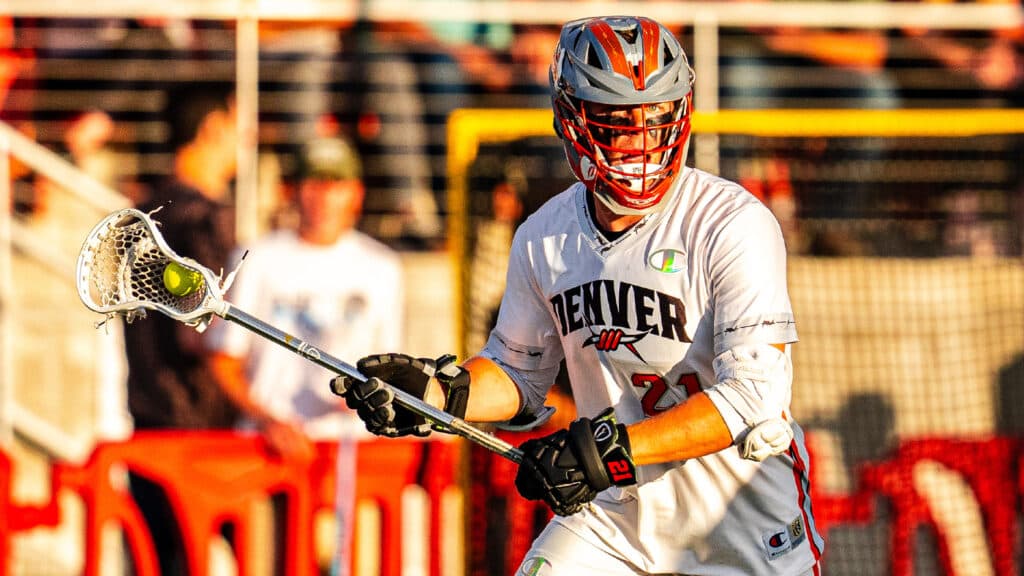 Denver Outlaws midfielder Justin Anderson