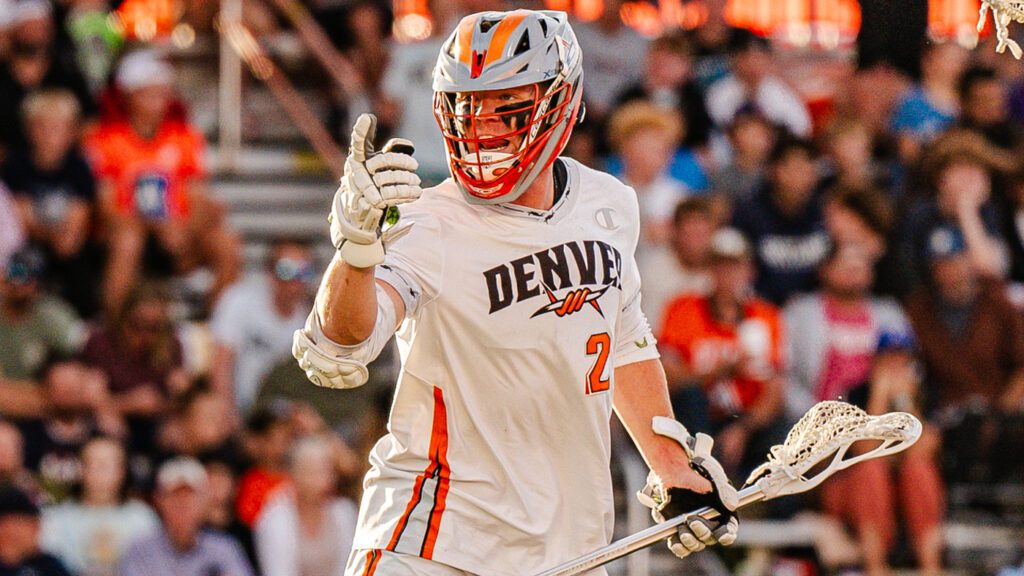 Denver Outlaws midfielder Justin Anderson