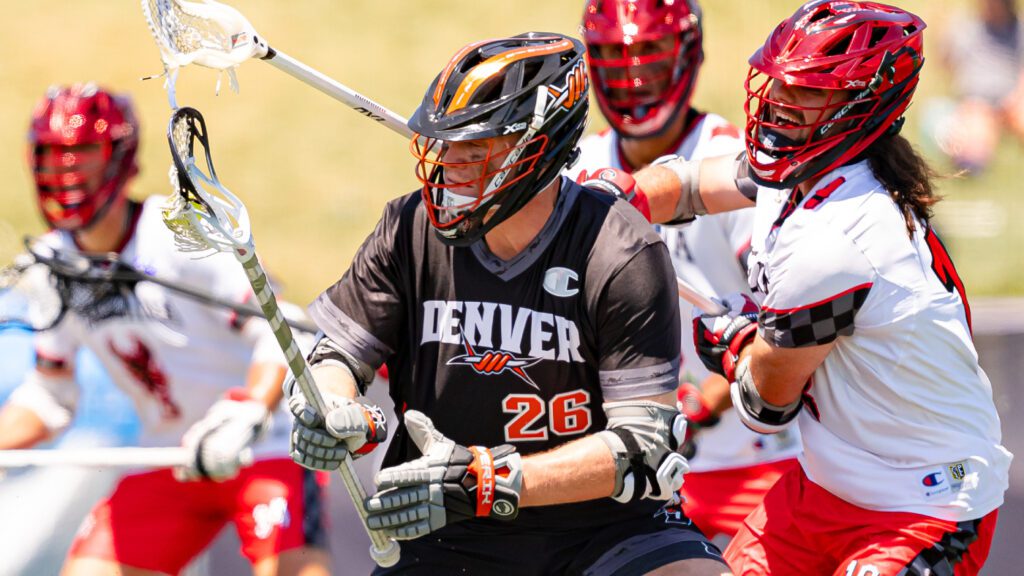 Denver Outlaws midfielder Sam Handley