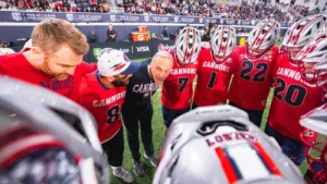 Boston Cannons head coach Brian Holman