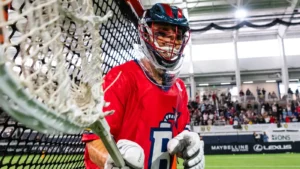 Boston Cannons goalie Colin Kirst