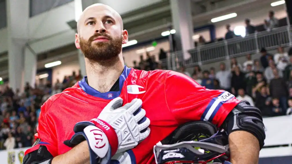 Boston Cannons midfielder Jeff Trainor