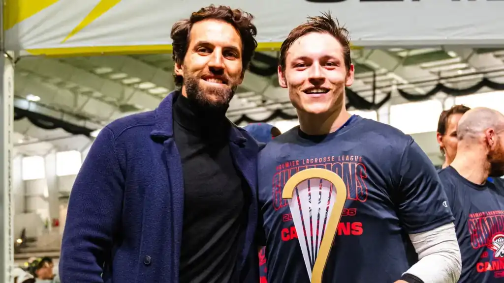 Paul Rabil, Boston Cannons midfielder Matt Campbell