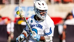 New York Atlas faceoff specialist Trevor Baptiste