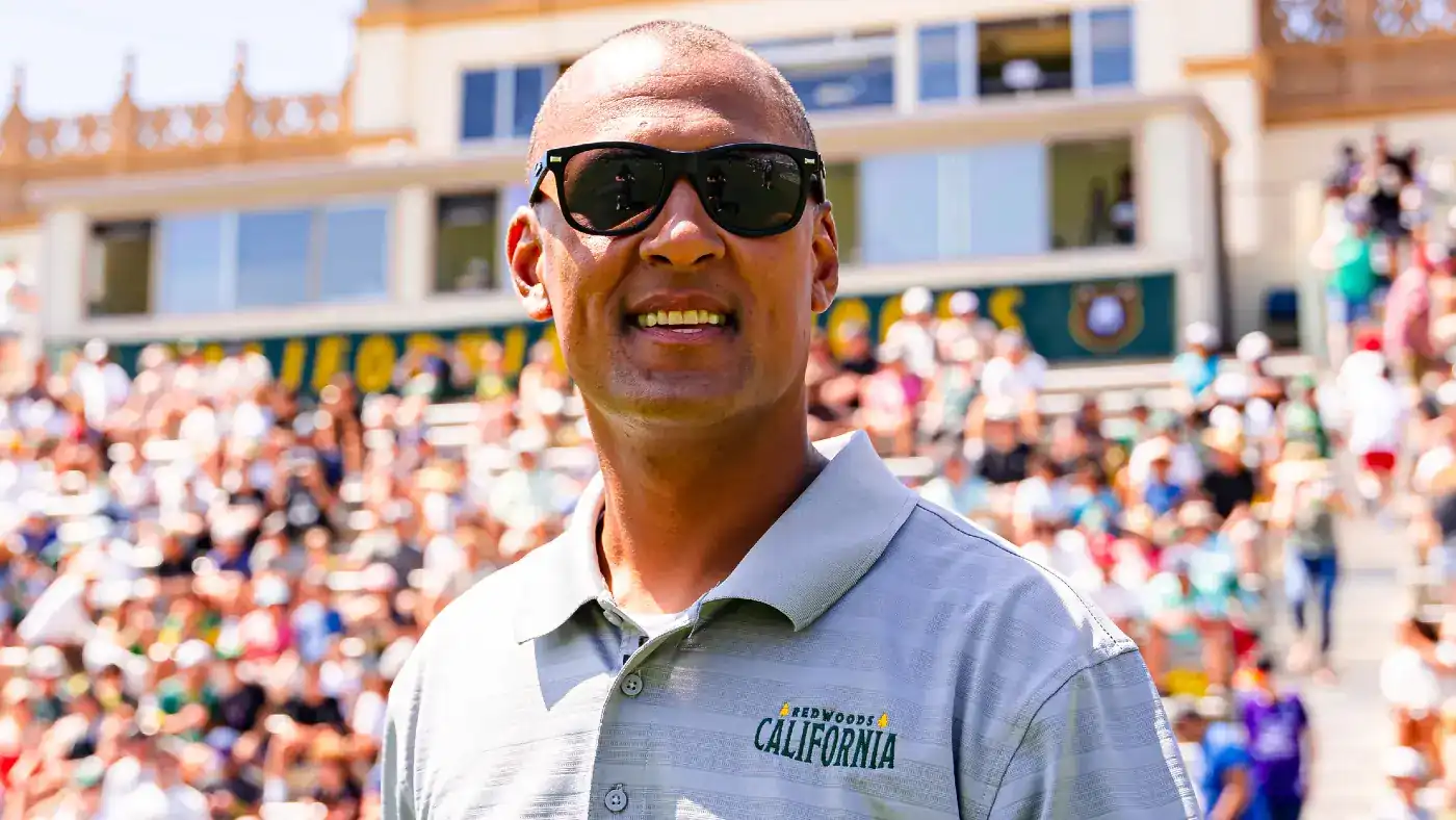 Former California Redwoods head coach Nat St. Laurent