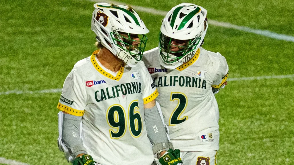 California Redwoods teammates Chris Kavanagh and Andrew McAdorey