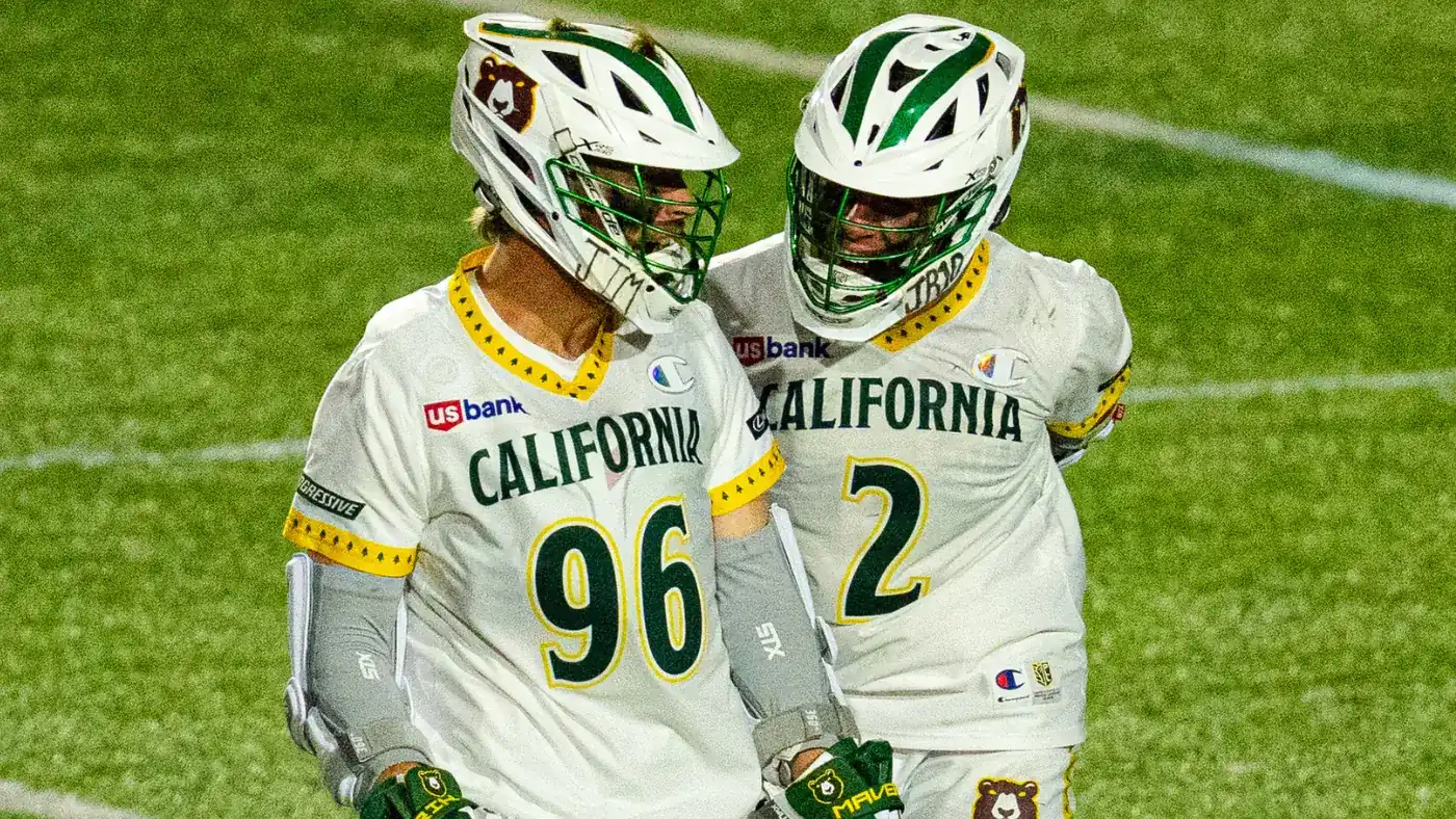 California Redwoods teammates Chris Kavanagh and Andrew McAdorey