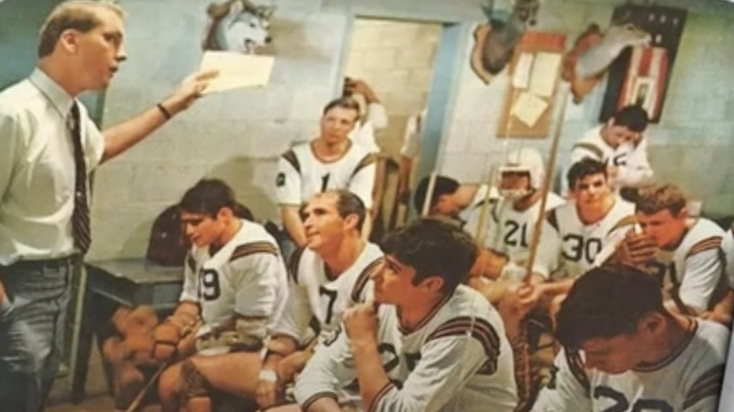 The Mount Washington locker room.