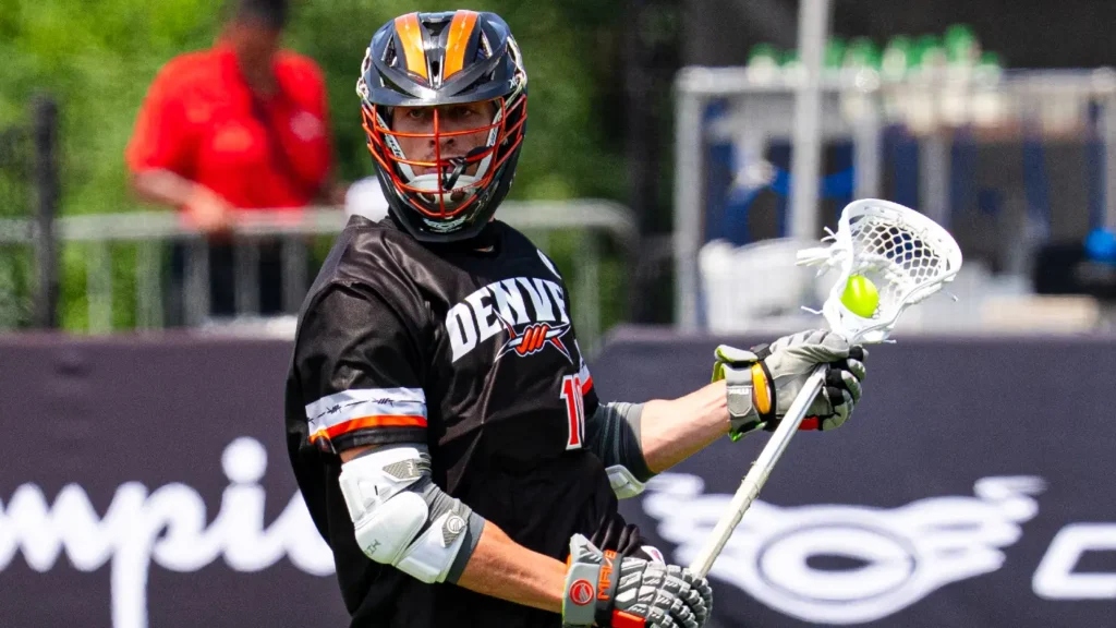 Denver Outlaws attack/midfielder Jared Bernhardt