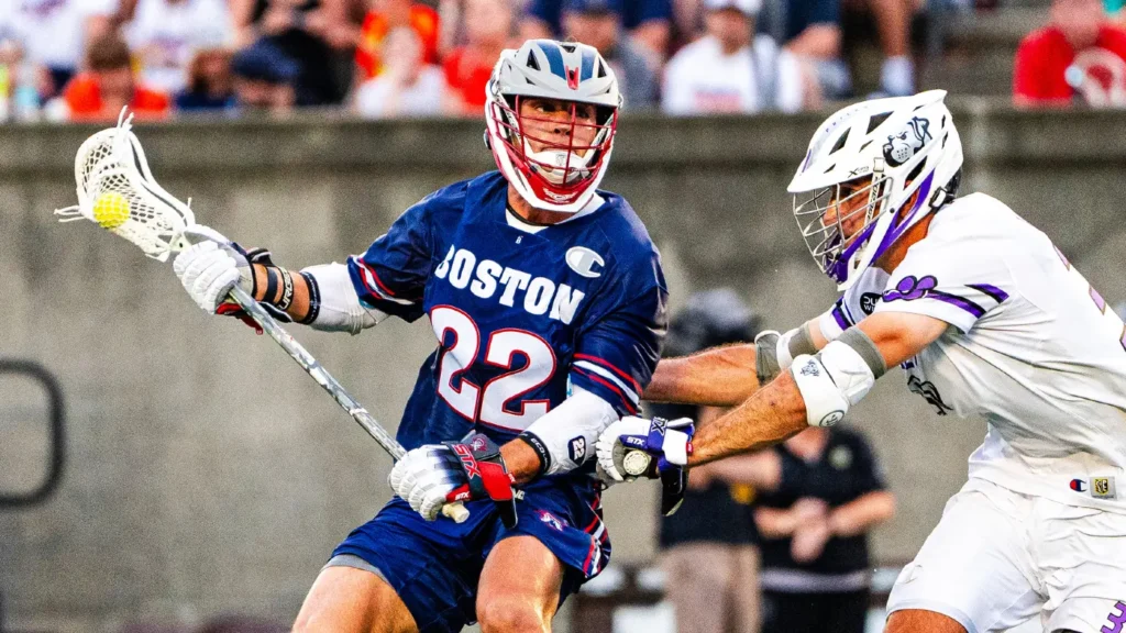 Boston Cannons midfielder Ryan Drenner