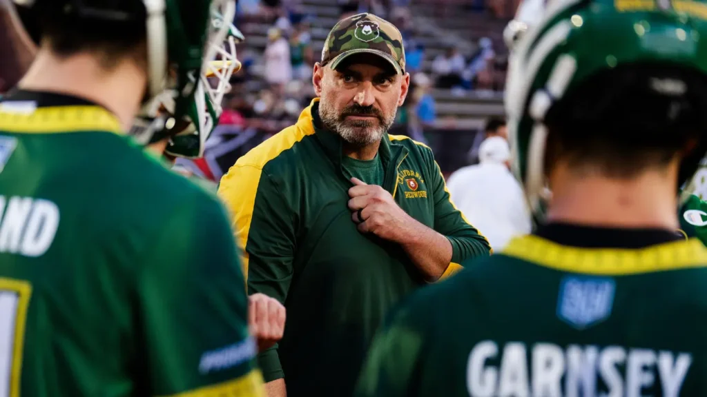 California Redwoods head coach Anthony Kelly