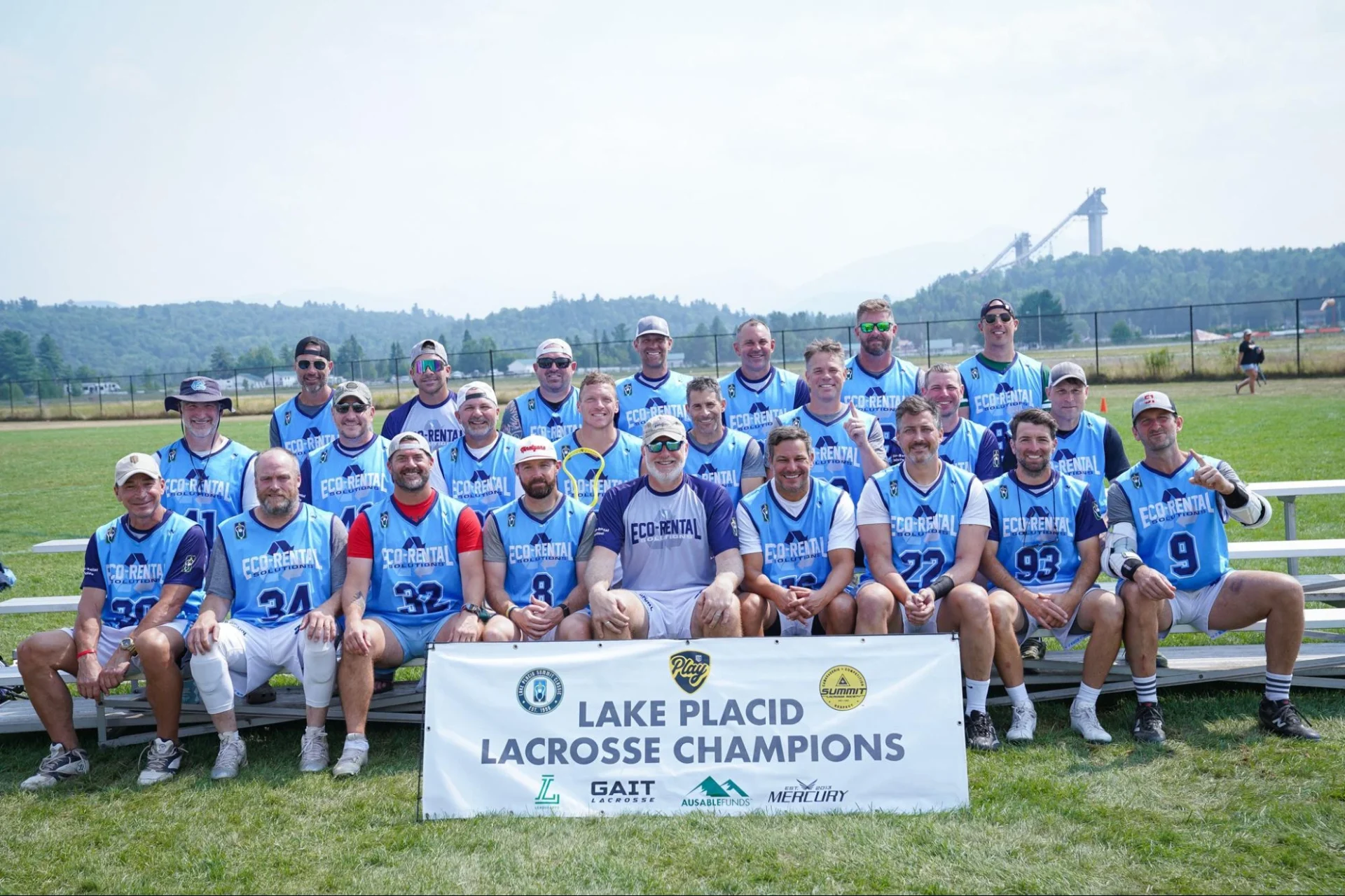Men’s 45+ Gold: Eco-Rental Solutions – MVP: Greg Wojtech