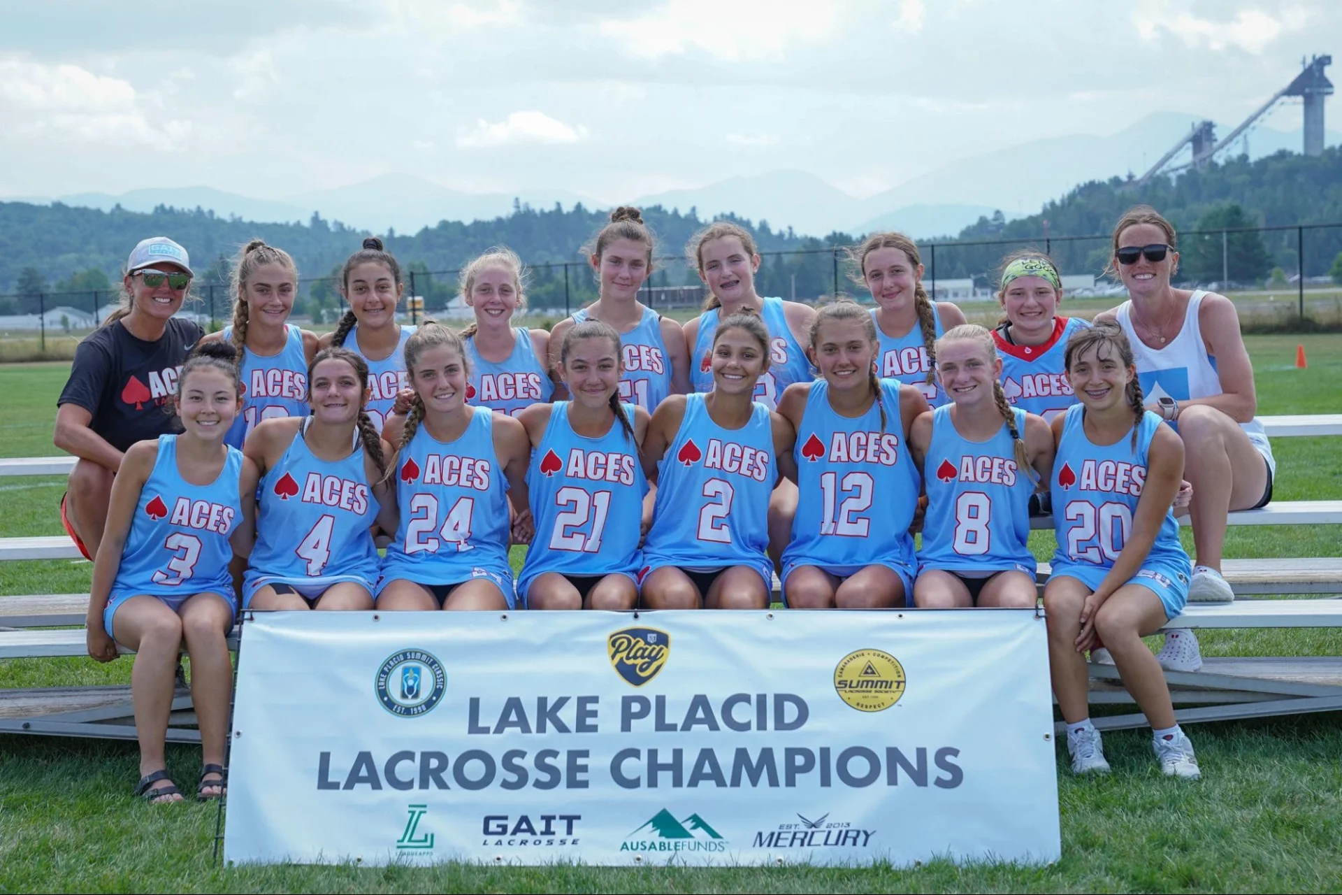 Girls 29-30: Aces Blue Spades – MVP: Jordan Rasmussen